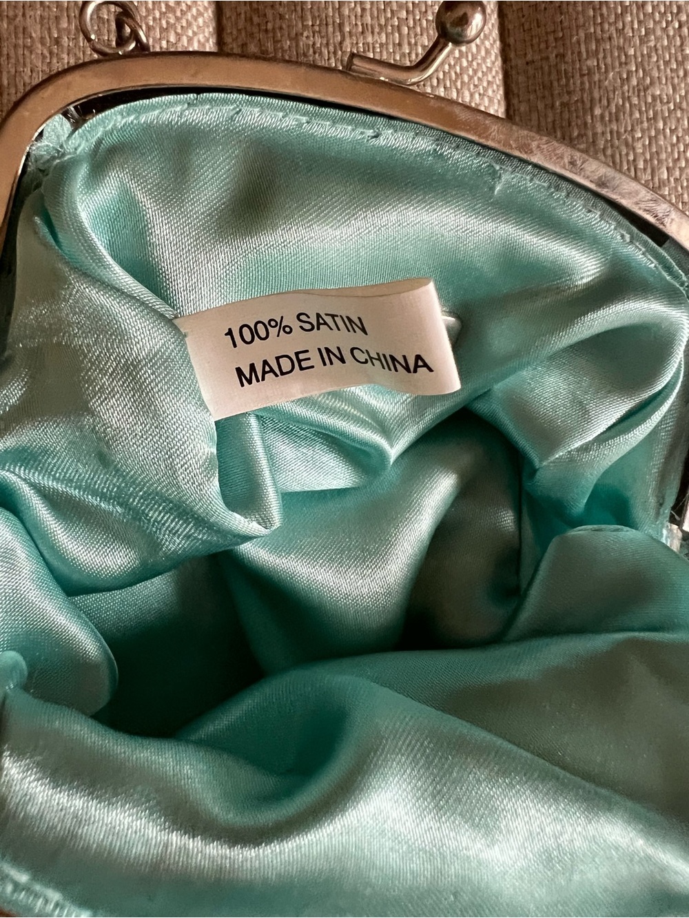 Cache Blue Beaded Mini Shoulder Bag - Picture 6 of 6
